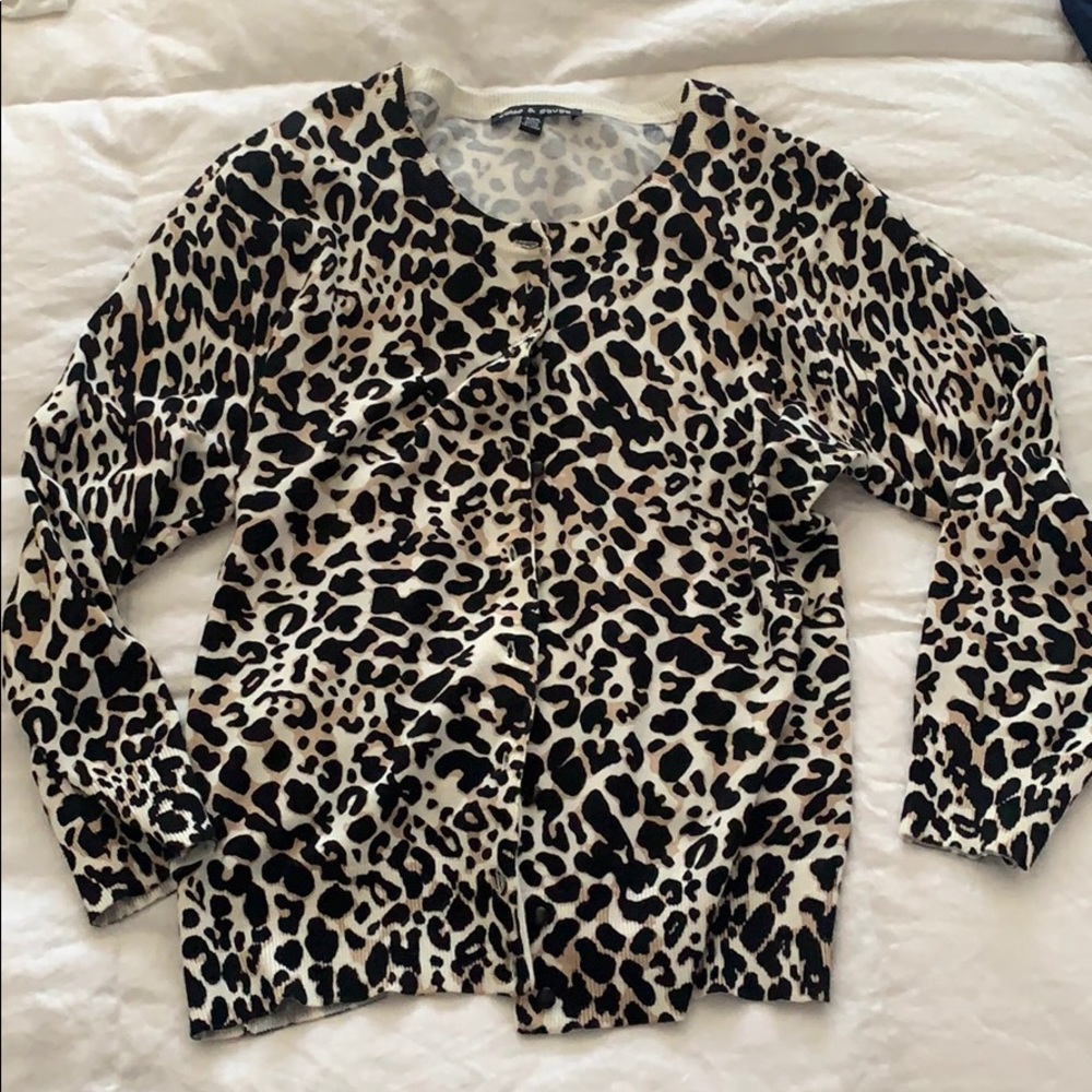Cheetah cardigan